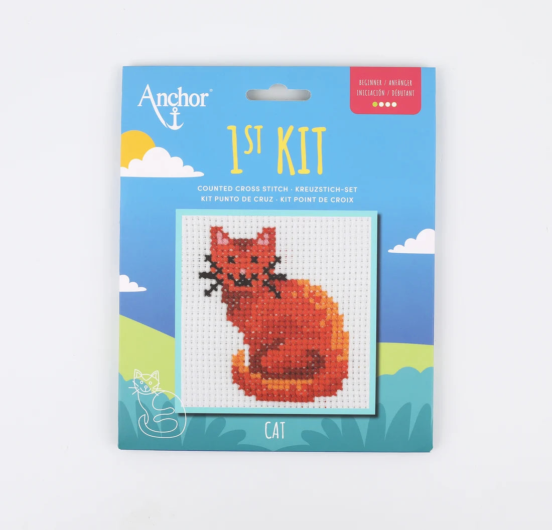 1st Cross Stitch Kit | 11 Easy Designs