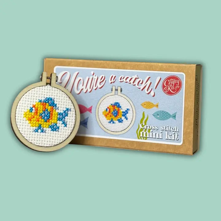 Mini Matchbox Cross Stitch Kit