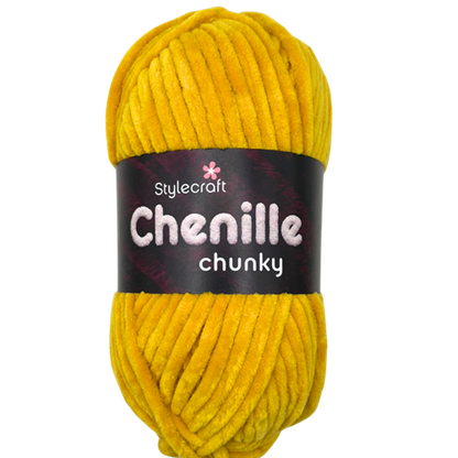 Chenille Chunky | 100% Polyester Chenille | Chunky Weight