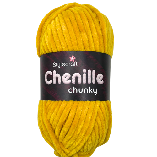 Chenille Chunky | 100% Polyester Chenille | Chunky Weight