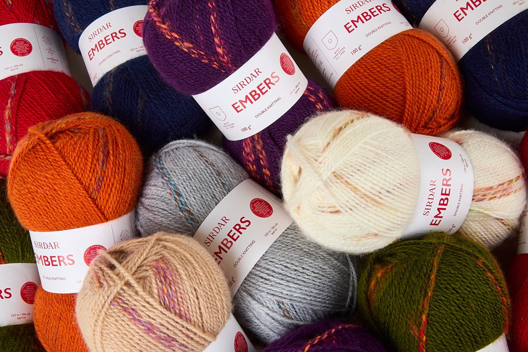 Sirdar Embers | 80% Acrylic, 20% Wool | 100g / 335m