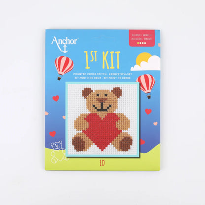 1st Cross Stitch Kit | 11 Easy Designs