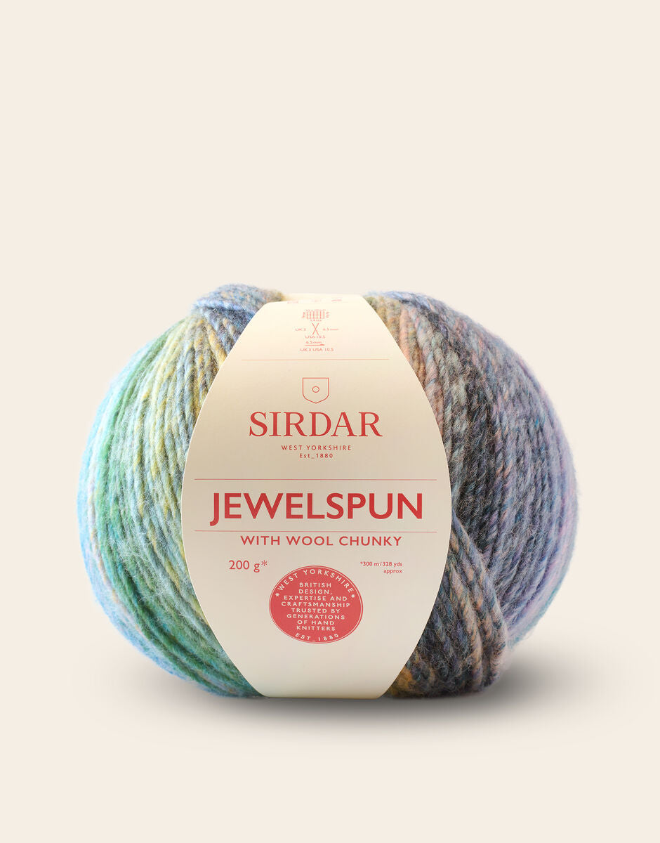 SIRDAR JEWELSPUN WITH WOOL CHUNKY, 200G