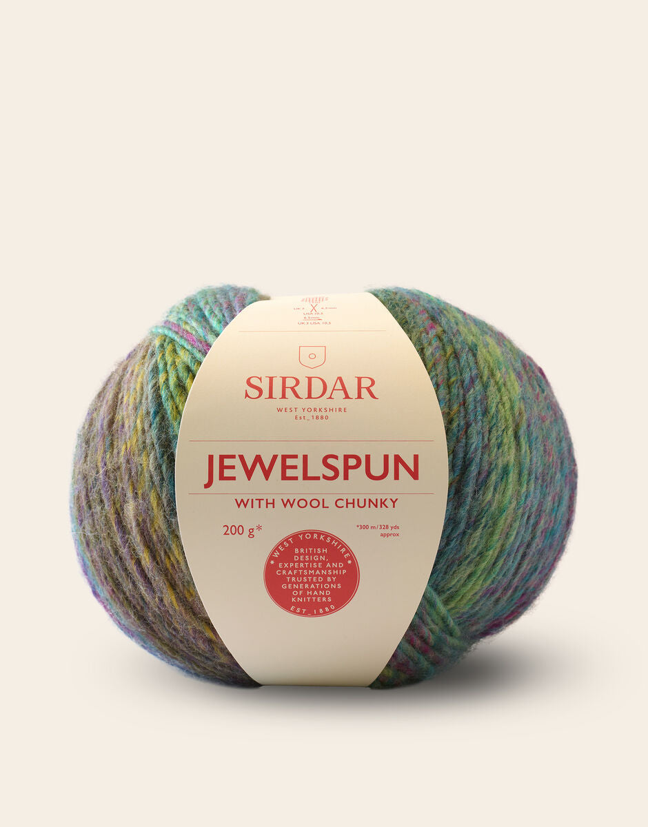 SIRDAR JEWELSPUN WITH WOOL CHUNKY, 200G