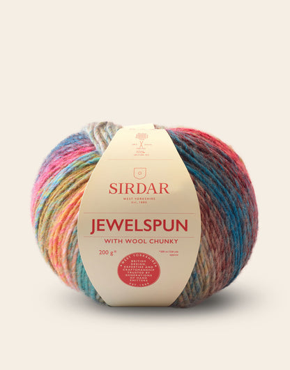 SIRDAR JEWELSPUN WITH WOOL CHUNKY, 200G