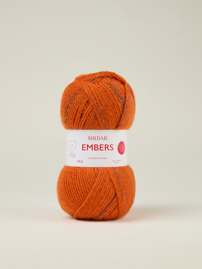 Sirdar Embers | 80% Acrylic, 20% Wool | 100g / 335m