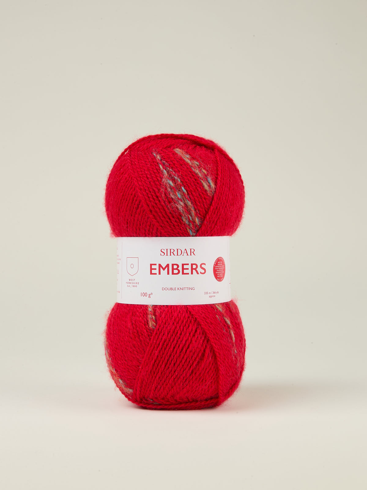 Sirdar Embers | 80% Acrylic, 20% Wool | 100g / 335m