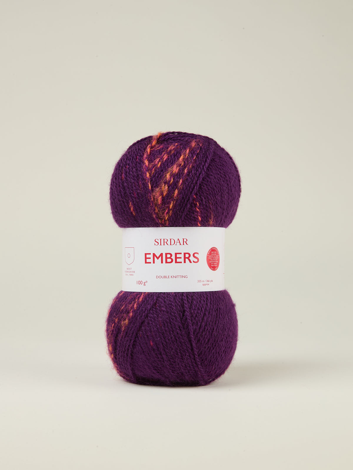 Sirdar Embers | 80% Acrylic, 20% Wool | 100g / 335m
