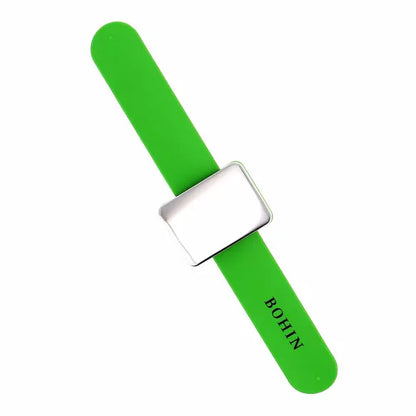 Magnetic pin bracelet holder