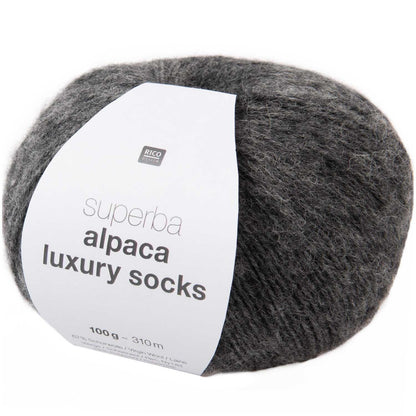 Superba Alpaca Luxury Sock Yarn | 62% Wool, 15% Alpaca | 100g