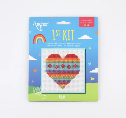1st Cross Stitch Kit | 11 Easy Designs