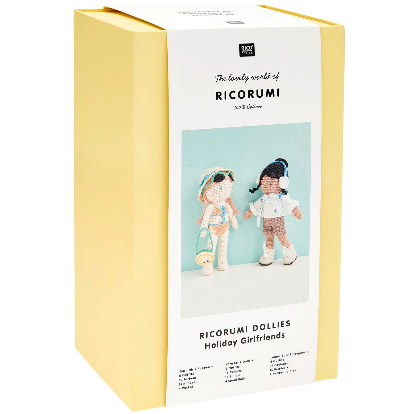 Ricorumi Dollies | Yarn Kit | 100% Cotton