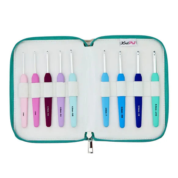 Waves 2.0 Deluxe Crochet Hook Set | Aluminium | 2–6 mm