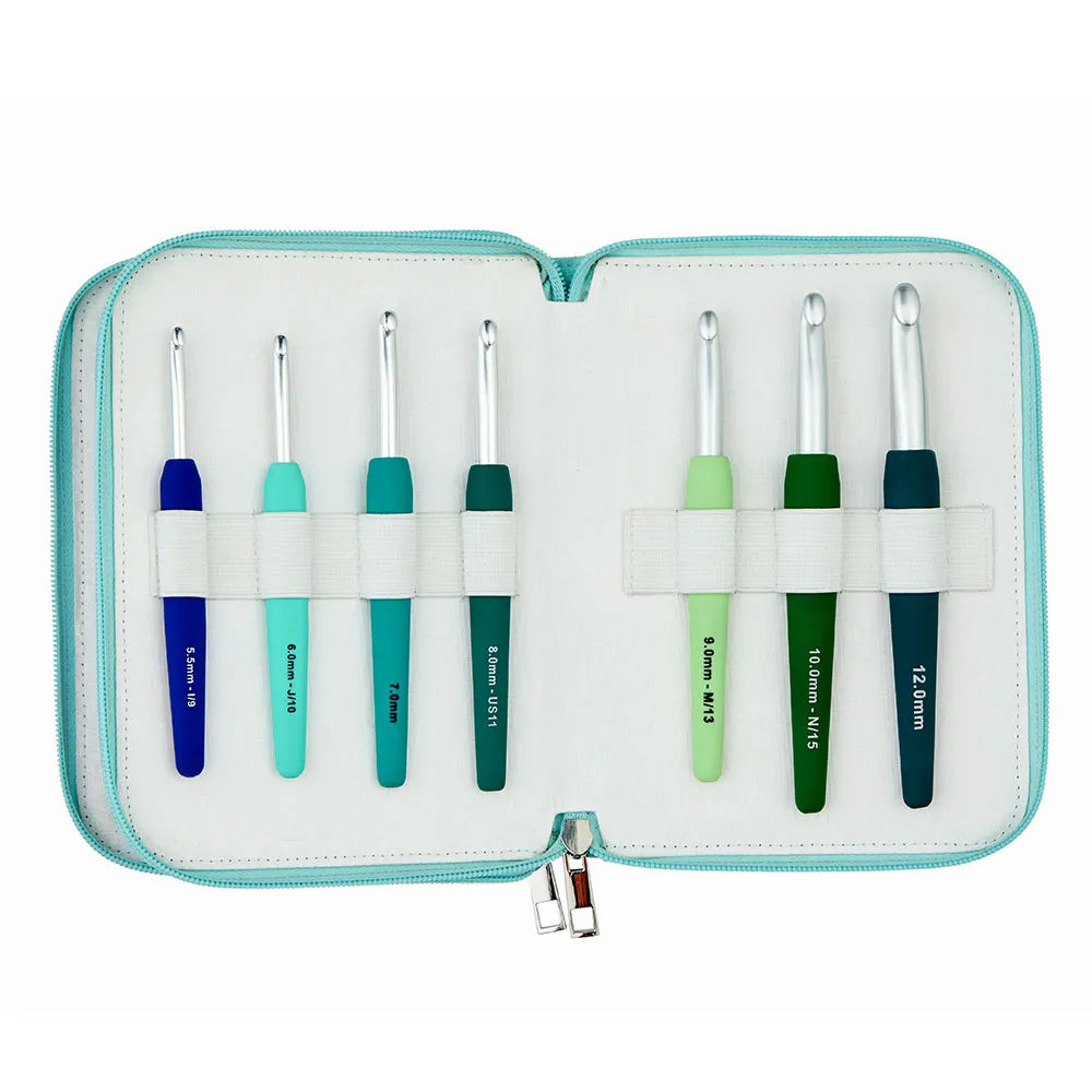 Waves 2.0 Crochet Hook Set Grande | Aluminium | 2.00–12.00 mm