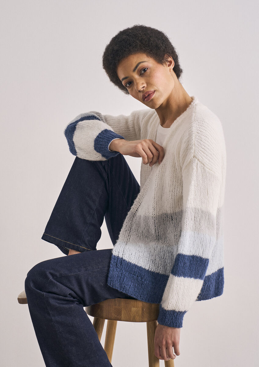 Tottenhill Knitting Pattern MIP13 | Uses Mode Alpaca Haze, 58% Alpaca 22% Wool 20% Polyamide | 25g / 212m Balls