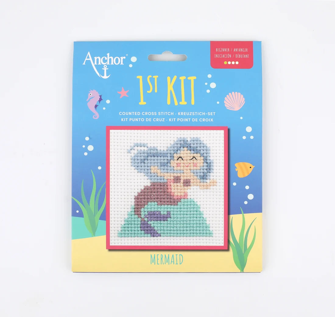 1st Cross Stitch Kit | 11 Easy Designs