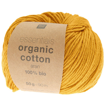 Essentials Organic Cotton aran 50g 90m