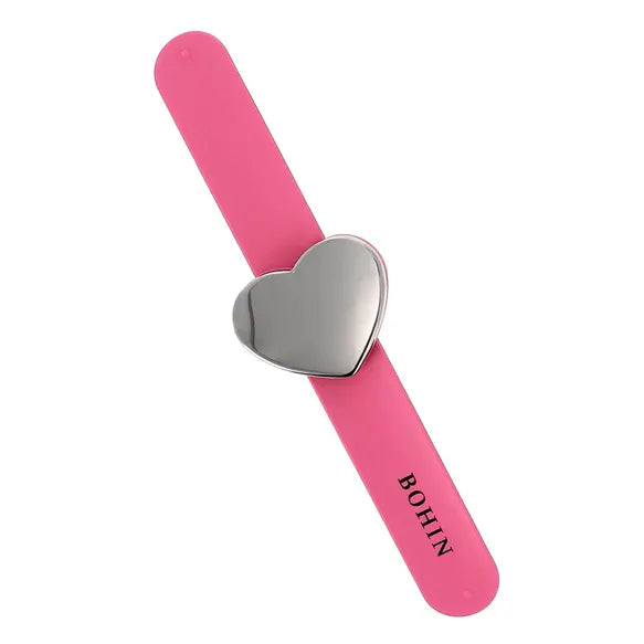 Magnetic pin bracelet holder