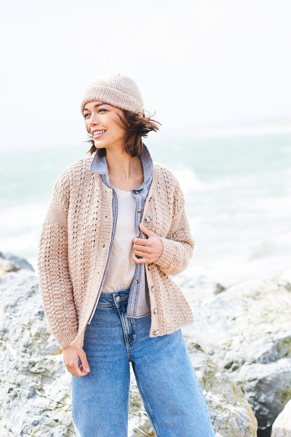 Sweater and Cardigan 10091 | Oversized, Relaxed Fit