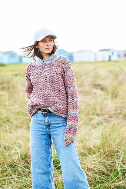 Sweater and Cardigan 10091 | Oversized, Relaxed Fit