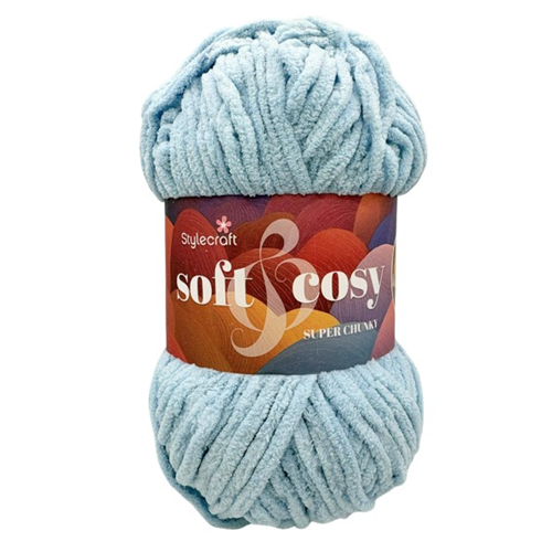 Soft and Cosy | 100% Polyester Super Chunky Yarn | 200g