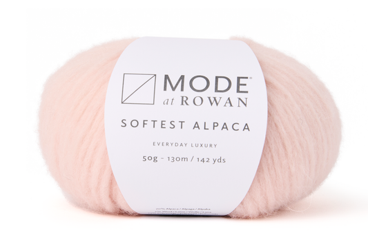 Rowan Softest Alpaca | 70% Alpaca, 7% Wool, 23% Polyamide | 50g / 130m