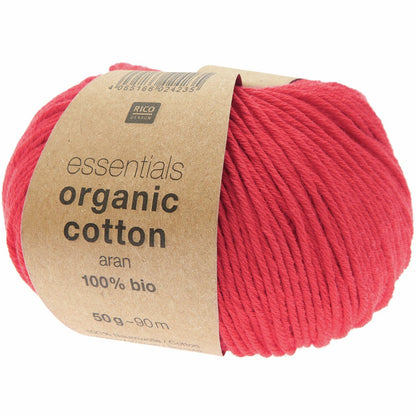 Essentials Organic Cotton aran 50g 90m