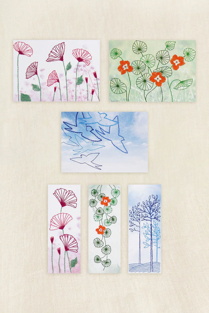 DMC Nature Embroidery Cards Kit | TB246