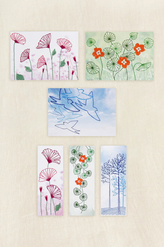 DMC Nature Embroidery Cards Kit | TB246