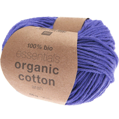Essentials Organic Cotton aran 50g 90m