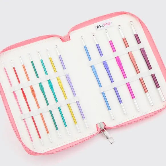 Zing Grande Crochet Hook Set | Aluminium | 12 Sizes, 2–6mm