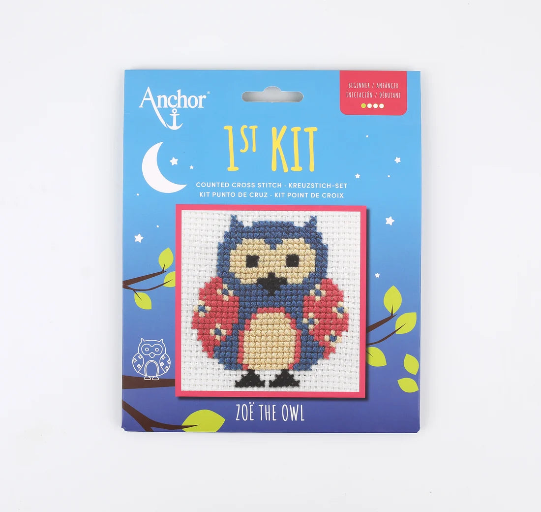 1st Cross Stitch Kit | 11 Easy Designs