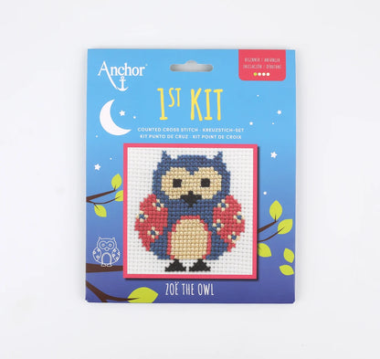 1st Cross Stitch Kit | 11 Easy Designs