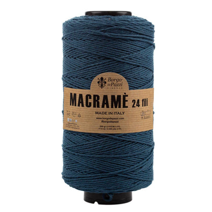 Borgo de' Pazzi Macramé Yarn | 24-Ply Twisted Cotton | 500g