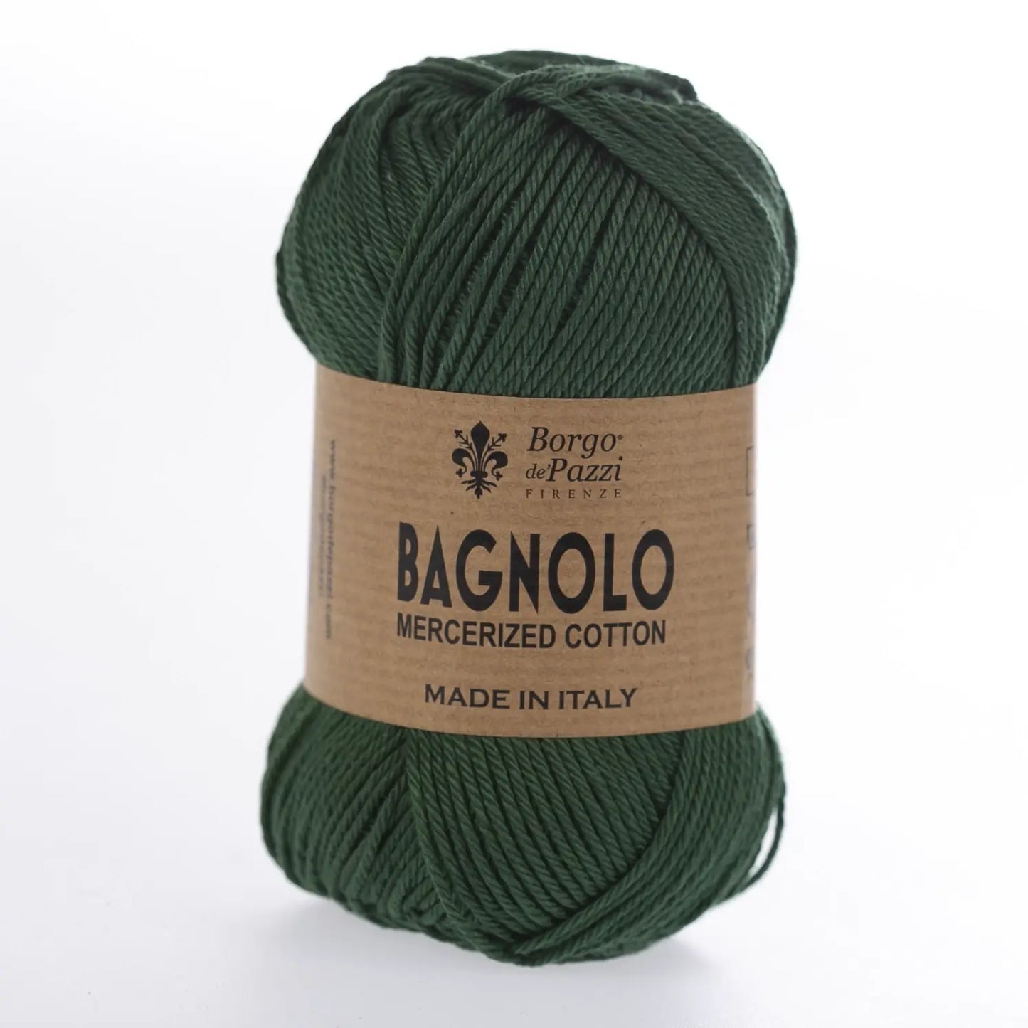 Borgo de' Pazzi Bagnolo | 100% Mercerized Gassed Cotton | 50g