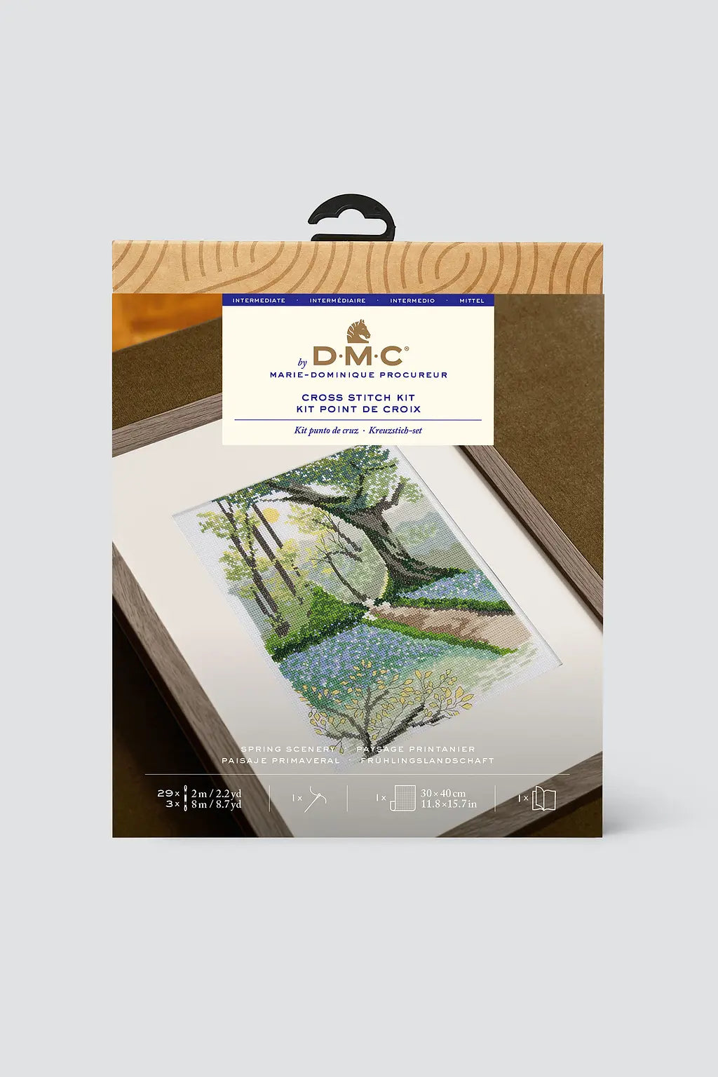 DMC Spring Scenery Cross Stitch Kit by Marie-Dominique Procureur | TB247