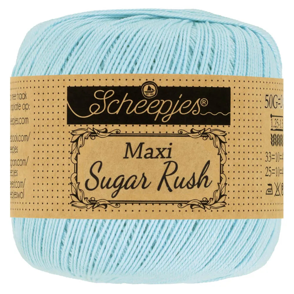 Maxi Sugar Rush | 100% Mercerised Cotton | Laceweight 280m