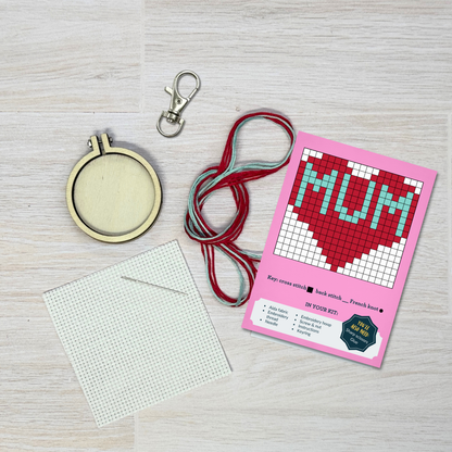 Mini Matchbox Cross Stitch Kit