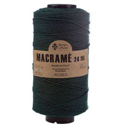 Borgo de' Pazzi Macramé Yarn | 24-Ply Twisted Cotton | 500g