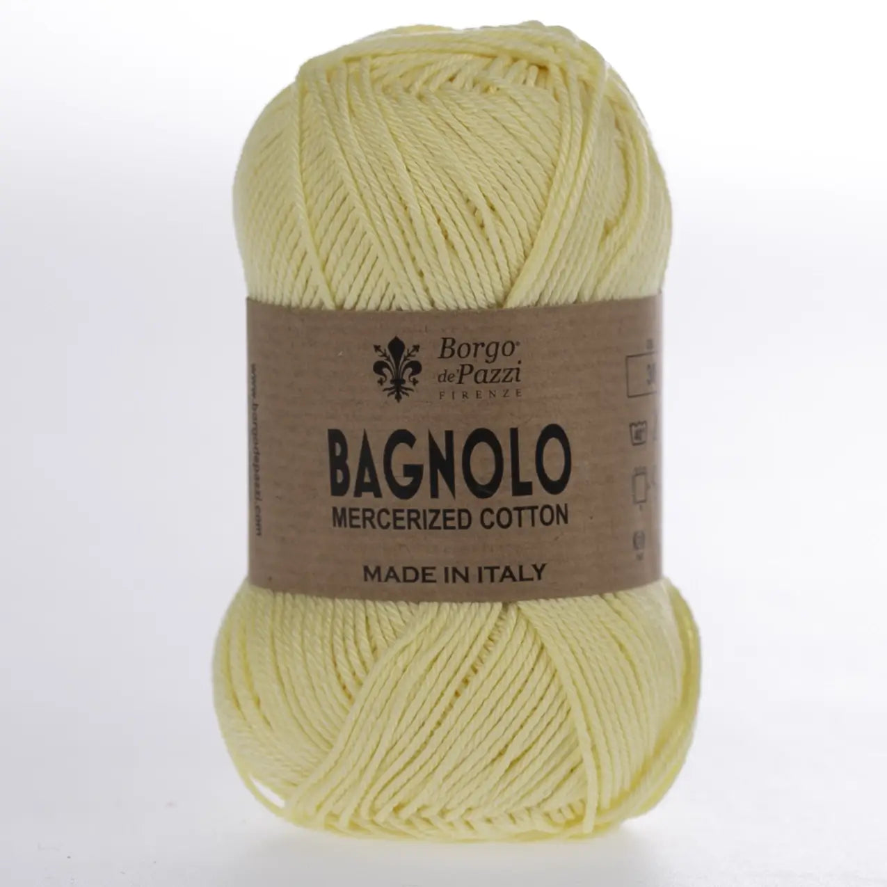 Borgo de' Pazzi Bagnolo | 100% Mercerized Gassed Cotton | 50g