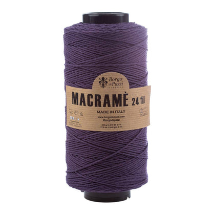 Borgo de' Pazzi Macramé Yarn | 24-Ply Twisted Cotton | 500g