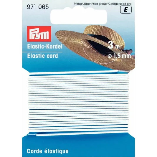 Prym Elastic Cord | 1.5mm | 3m