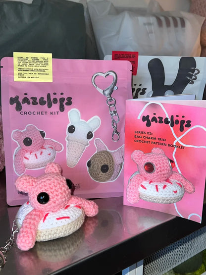 Series 02 Crochet Kit | 3 Bag Charms
