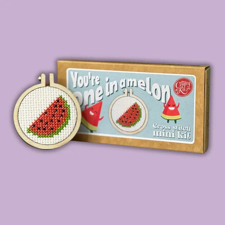 Mini Matchbox Cross Stitch Kit