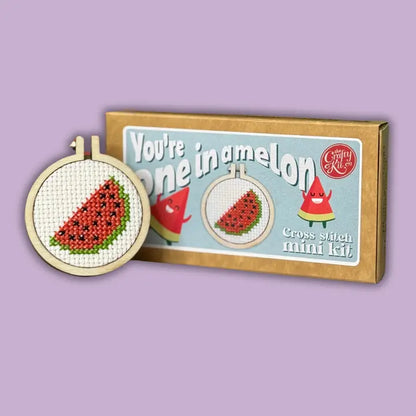 Mini Matchbox Cross Stitch Kit