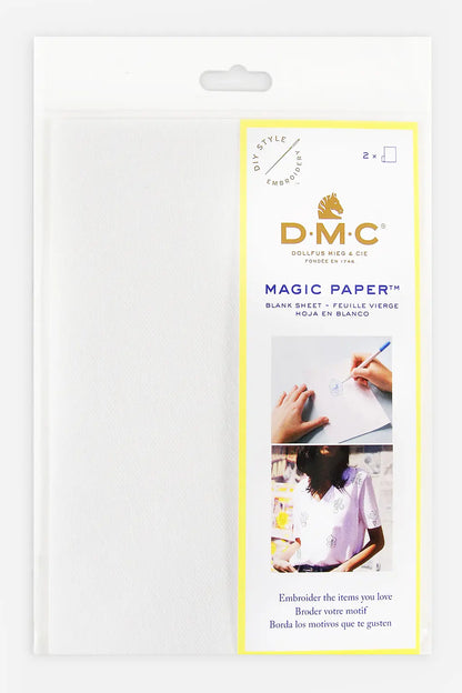 DMC Magic Paper | Dissolvable Embroidery Transfer Paper A5 (2 Sheets)