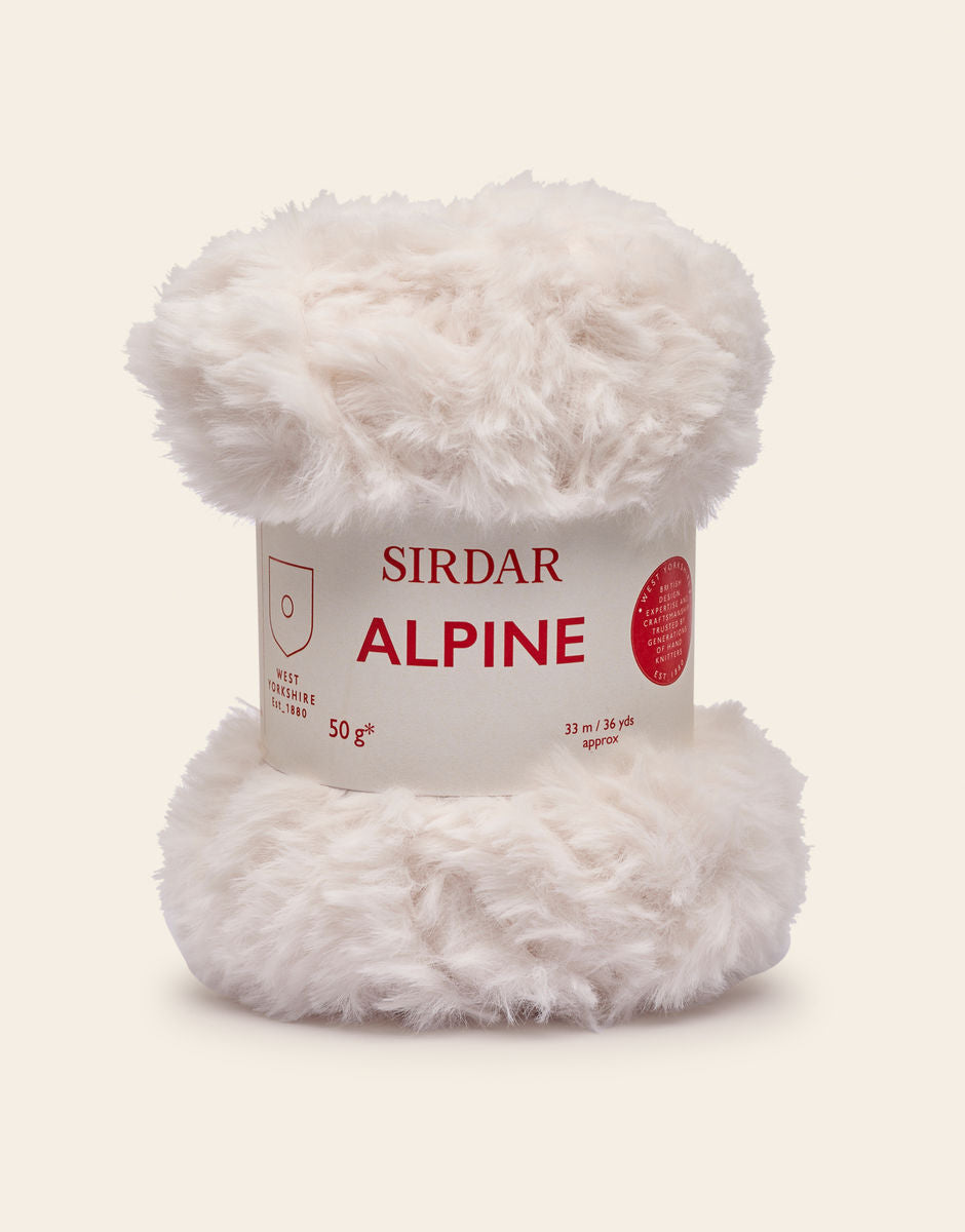 Alpine | Faux Fur Effect Super Chunky Yarn | Sirdar