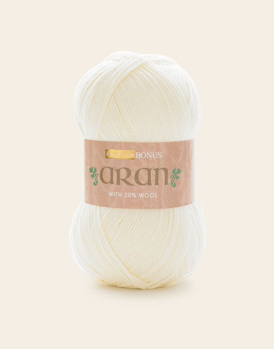 Bonus Aran with 20% wool