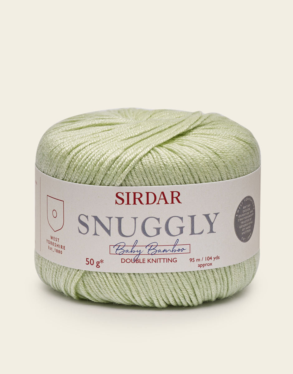 Sirdar Snuggly Baby Bamboo | 80% Bamboo 20% Wool Baby Yarn 50g