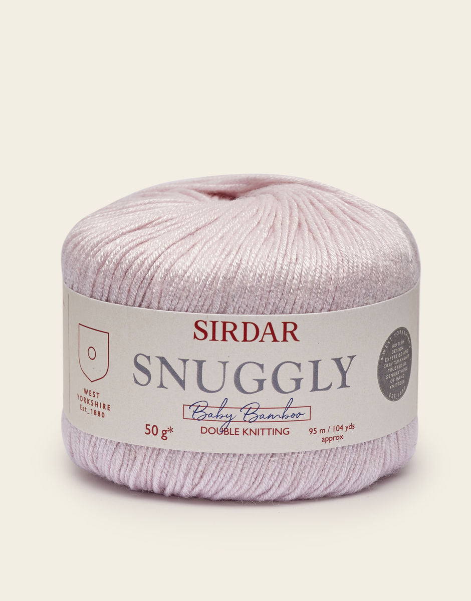 Sirdar Snuggly Baby Bamboo | 80% Bamboo 20% Wool Baby Yarn 50g